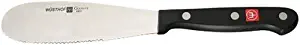 WÜSTHOF Gourmet 5 Inch Spreader Knife | 5" German Sandwhich Spreader with Serrated Edged Blade | Precise Laser Cut High Carbon Stainless Steel Condiment Spreader Knife – Model 2801-7