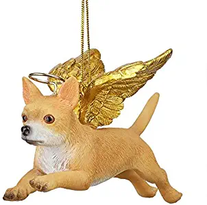 Christmas Tree Ornaments - Honor The Pooch Chihuahua Holiday Angel Dog Ornaments