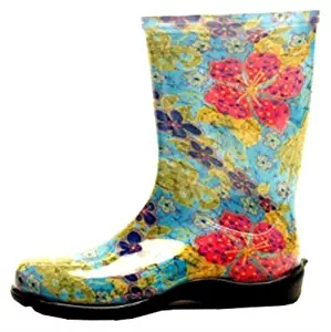 Sloggers Women's Rain & Garden Boots Midsummer Blue 6