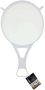 Chef Aid Nylon Mesh Plastic Strainer, White