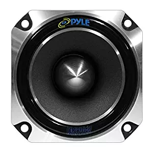 Pyle PDBT28 1" Car Audio Speaker Tweeter - 300 Watt High Power 1 Inch with Die Cast Aluminum Frame, 30 oz. Magnet, 5in. x 5in. x 4in., Black