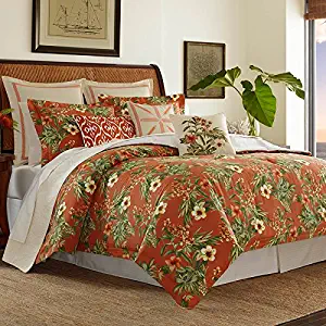 Tommy Bahama Rio De Janeiro European Sham, Red