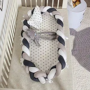 VDT Bed Crib New Arrival Newborn Baby Knit Portable Removable and Washable Crib for Newborn VDT Sleeping Bed Travel Crib Bed Nest