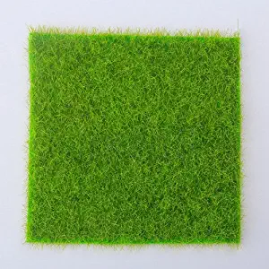 loinhgeo-Easy to Use Paddy Garden Yard Artificial Grass Fake Lawn Grass Miniature Dollhouse Decor Home Garden Ornament