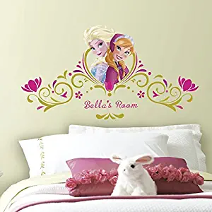 RoomMates Disney Frozen Springtime Custom Headboard Peel And Stick Giant Wall Decals