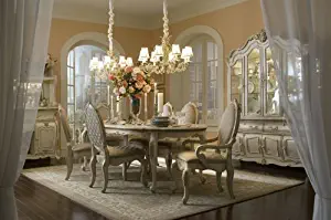 Lavelle Blanc Oval Dining Room Set (7 pc) - Aico 54000-04SET7