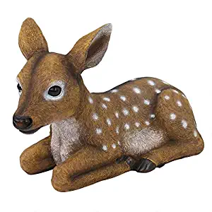 Design Toscano Darby, the Forest Fawn Baby Deer Statue