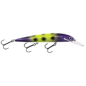 Bagley 4 3/4" Rumble B Fishing Lure 3/8 Oz Deep Diving 10-14' Purple Bumble Bee