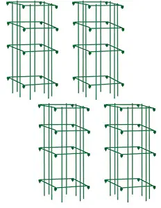 Gardener's Supply Company Lifetime Tomato Cages, Heavy Gauge, Set of 4