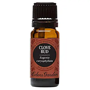 Edens Garden Clove Bud Essential Oil, 100% Pure Therapeutic Grade (Highest Quality Aromatherapy Oils- Inflammation & Pain), 10 ml