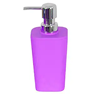 MSV "Monaco Soft Touch Soap Dispenser, Purple