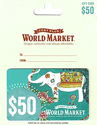 Cost Plus World Market Gift Card