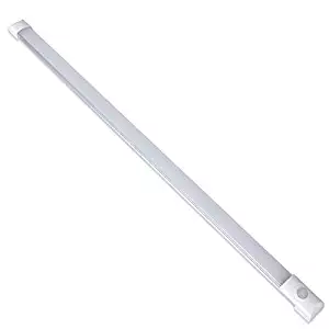 Dream Lighting 12volt DC LED Under Cabinet Strip Light Hardwired for RV Kitchen Counter Shelf Accent Lighting, Interior Task Light Bar—Dual Warm White Light, with Switch, 23.6 inch / 600mm