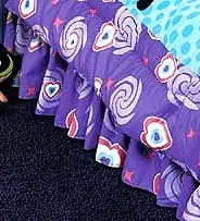 store51.com Powerpuff Girls Psychedelic - BEDSKIRT - Full/Double Size