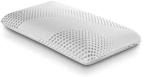 PureCare PCCELV704 Body Chemistry Memory Foam Hybrid Pillow, Technical Textile Cover, Queen, White