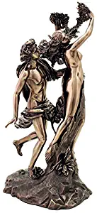 14" Apollo And Daphne Statue Rome Mythology Greek Collectible Pagan Figure