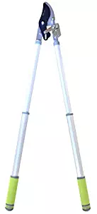 MLTOOLS Easy Cut Ratcheting Extendable bypass Lopper up to 39-1/2 inch Long - Ratchet Lopper L8230