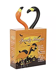 Bloem Spooky Flamingo Halloween Outdoor Lawn Statue 2-Pack (G8)