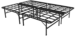 Brooklyn Bedding Super Duty High Rise Platform Frame, Full