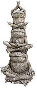 Design Toscano Tower of Frog Power Garden Statue