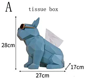 PEACOCK. Others - Abstract Geometric Resin Dog Statue Box Modern Minimalistic French Bulldog Sculpture Animal Figurines Handicraft Ornaments 1 Pcs - Dog Garden Statues