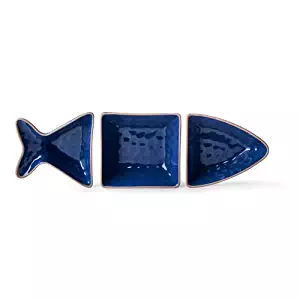 Sagaform 5017779 Saga Form Fish Serving Set Blue