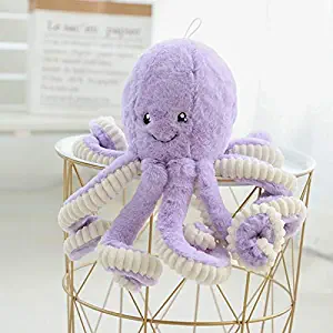 ZAILHWK Octopus Plush Doll,Octopus Stuffed Animals Simulation Animals Soft Plush Pillow Gift for Kids Girls Boys Birthday Xmas Gift-15.7 in
