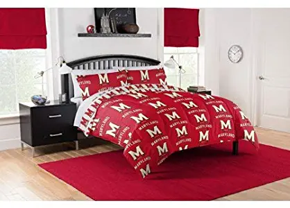 Official Maryland Terrapins Queen Bed in Bag Set