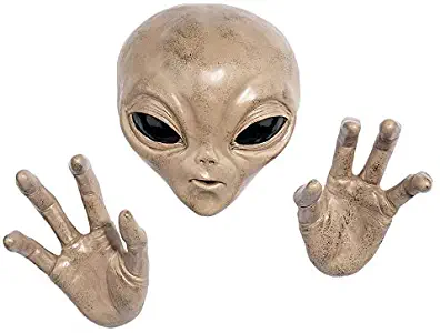 Design Toscano Roswell The Alien Plaque, Single