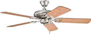 Kichler 339011AP 52-Inch Sutter Place Fan, Antique Pewter