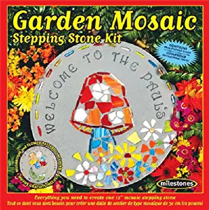 Midwest Products Garden Mosaic Stepping Stone Kit