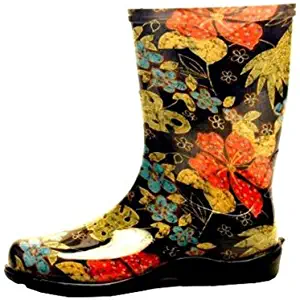 Sloggers Women's Garden/Rain Boots 6 US Midsummer Black