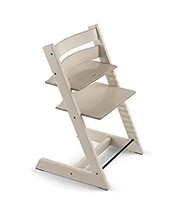 Stokke 2019 Tripp Trapp High Chair, Includes Baby Set, Whitewash