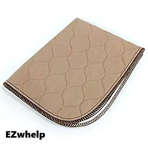 EZwhelp Machine Washable, Reusable Pee Pad/Quilted, Fast Absorbing Dog Whelping Pad/Waterproof Puppy Training Pad/Housebreaking Absorption Pads