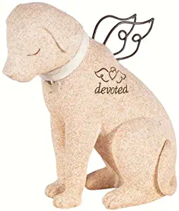 Carson Bereavement Faithful Angel Memory Memorial Dog Pet Figurine Statue