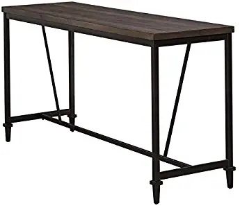 Hillsdale Furniture 4236-891 Trevino Counter Height Dining Table, Brown