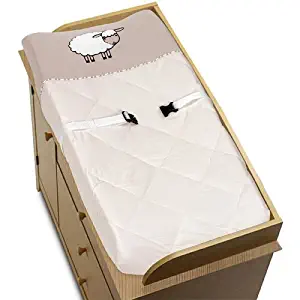 Sweet Jojo Designs Little Lamb Baby Changing Pad Cover