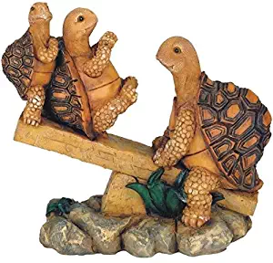 George S. Chen Imports SS-G-61058, 3 Turtles On Seesaw Garden Decoration Collectible figure Statue Model