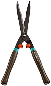 Gardena Classic Hedge Clippers 540: Robust Garden Shears for Cutting Hedges, 54 cm, Wave-Ground Blades, Ergonomic Wooden Handles (391-20)