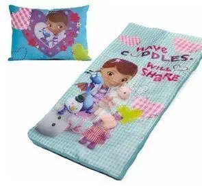 Disney Doc McStuffins Slumber Set - Pillow and Sleeping Bag