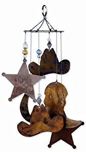 Sunset Vista Designs Horsing Around Western Wind Chime, Small