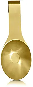 Styled Settings Gold Spoon Rest for Stove Top with Bonus Wood Spoon – Stainless Steel Spoon Rest for Stove - Farmhouse Spoon Rest: Golden Ladle Holder - Kitchen Accessories Gold