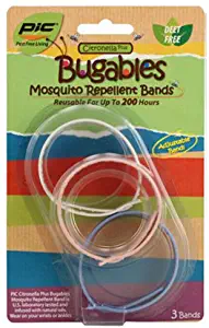 Bugables Mosquito Bug Repellent Bracelet Bands 3 Count