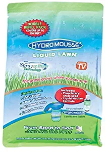 Hydro Mousse - Liquid Lawn Refill Pack, 2lb Bag (Covers 400sq. ft.)