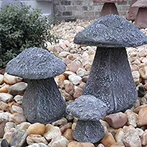 Quality Hand Sculpted Shale English Staddle Stone Collection Affordable Garden Mushroom Sculpture