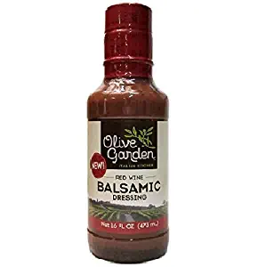 Olive Garden Red Wine Balsamic Dressing (Pack of 2) 16 oz Bottles