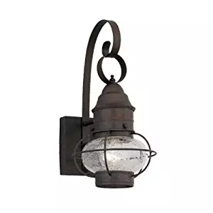 Designers Fountain 1761-RT Nantucket Wall Lanterns, Rustique