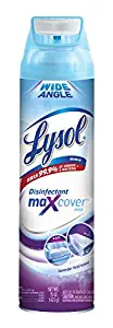 Lysol Max Cover Disinfectant Mist, Lavender Field, 15oz, 2X Wider Coverage