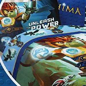 LEGO Legends of Chima 4pc Twin Comforter and Sheet Bedding Set Collection