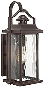 KICHLER 39456 Lighting Linford 15-in H Olde Bronze Outdoor Wall Light